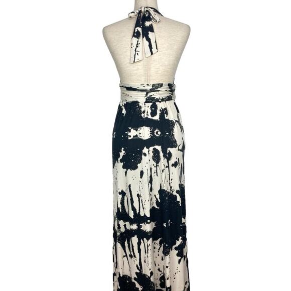 ALICE + OLIVIA Silk Halter Maxi Dress - Picture 8 of 14